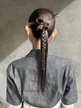 ユルク(JURK nagoya) 【chiwa arrange】カチモリ　ベージュ　ロング