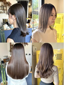 ウナカサ 箕面(unacasa)の写真/大人女性の髪のお悩みを丁寧にカウンセリングしてから施術◎艶美髪を叶える《高濃度水素カラー》がおススメ