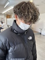 エース 名駅店(Ace)&nbsp;波巻きスパイラルパーマメンズマッシュツイストスパイラルパーマ
