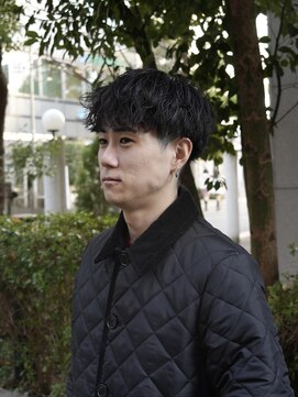 ヒカリス 中崎店(HIKARIS) メンズ × パーマ