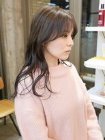 オルセン(OLSEN) ブリーチなし/オリーブ/ベージュ/透明感/透け感/20代/30代