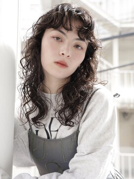 エムスラッシュ 本牧(M.SLASH) スパイラルパーマ/ミディアムパーマ/レイヤーカット/本牧