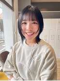 顔まわりレイヤーx髪質改善