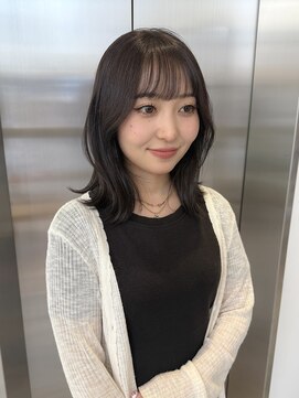 ソピ バイ インビテーション(sopi by invitation) ミディアムレイヤー　ラベンダーグレージュ☆