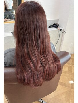 インビテーション(invitation) スピネルピンクとゆるふわ巻き