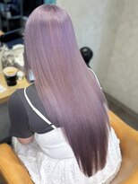 ルシティ(Le City)&nbsp;lavender grey 【ダブルカラー/ブリーチ/髪質改善】
