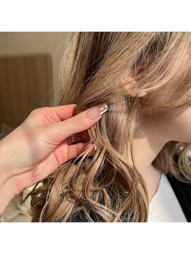 アッシュ 北千住店(Ash) 【ブリーチ2回】ミルクティーベージュカラー