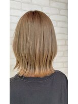 ビス フルール 日暮里店(Vis fleur)&nbsp;ハイトーンカラー/ミルクティーベージュ