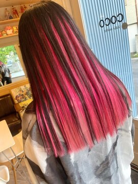 ヘア メイク ココ(hair make coco) アンブレラカラー★ピンク編～