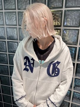 ペレ アネックス 大阪梅田茶屋町店(PELE ANNEX) ミディアムヘア/暗めカラー/グランマッシュ/梅田