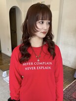 ヘアーアイスカルテット(HAIR ICI QUARTET)&nbsp;20代30代◎レイヤーカット×冬レッドで艶髪韓国風