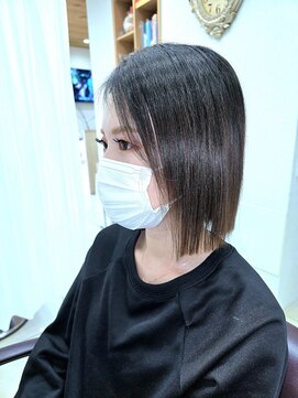 カット＋シスキュア縮毛矯正◇ハイダメージ/繰り返しの矯正/時短