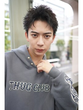 ニコ トウキョウ ロジック(nico TOKYO Logic) メンズスパイキーショートメンズパーマピンパーマ