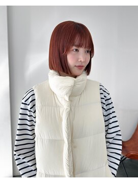 ディッシィ 立川(D'ICI) ブリーチなしダブルカラーで明るめ暖色◎