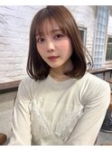 【MINX 土屋】柔らか大人ボブ
