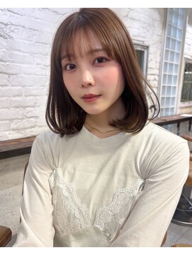 ミンクス 青山店(MINX) 【MINX 土屋】ふわっと丸みボブ