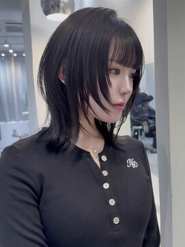 コードライン 戸田公園店(CODE.LINE) 《Mion style》ミディアムレイヤー/透明感グレージュ