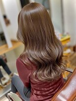 TMJ&nbsp;熊本/韓国ロングヘア×コテ巻きパーマ×レイヤーカット