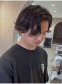 スパイラルパーマ/メンズパーマ/波巻/マッシュ/波巻きスパイラル