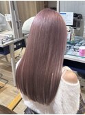 くすみピンク