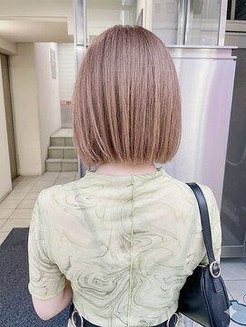 ピークス 千葉店(Peaks) 丸みショートボブ/レイヤー/20代30代40代50代/顔周りカット