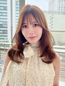 ポケット 渋谷(POCKET) レイヤーカット顔周りカット韓国ヘア渋谷美容室