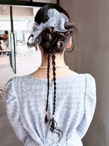 アルバム 銀座(ALBUM GINZA)&nbsp;アップカチモリヘアアレンジ韓国_ba589352