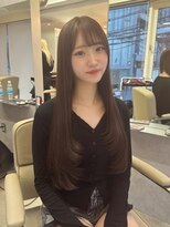 ペレ 原宿(PELE)&nbsp;ダークパープルナチュラルショート夏のヘアアレンジ原宿