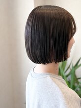 エホン(ehon)&nbsp;秋を演出してくれるきちんとボブは今年の推しヘア。