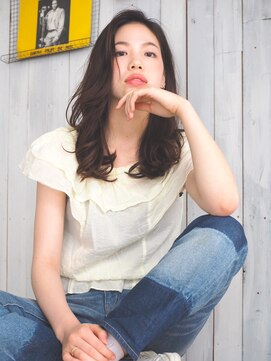 アトリエMAI 北千住 【北千住美容室アトリエMAI】ゆるふわパーマ☆セミロング