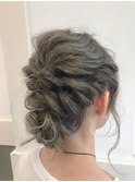 【GiseL】簡単アレンジ×グレージュ簡単3