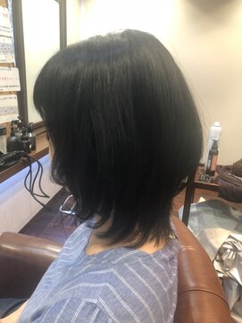 ヘアー サロン アットシュシュ(Hair Salon At'shushu) 縮毛矯正で自然なくびれスタイル♪