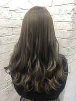 アジールヘア 所沢プロペ通り店(agir hair)&nbsp;ダブルカラーで透明感up!【イルミナカラー/ブリーチ/モテ髪】