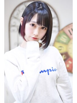 メイズ(MAZE) 【メイズ東中野・鍛原志行】ボブ×インナーカラー