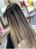 ＃ハイライト#バレイヤージュ#髪質改善#KR2S鳳