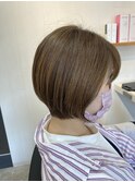 大人ショートボブスタイル