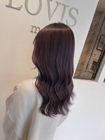 ラビス 浦和(Lovis) デザインカラー/レイヤーカット/ウェットヘア/夏のヘアアレンジ