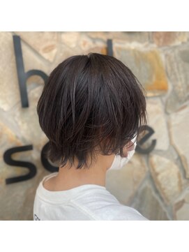 ナチュラルハイセンス 本店(natural high sense) イメチェン×ショートウルフ似合わせカット/町屋駅