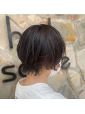 イメチェン×ショートウルフ似合わせカット/町屋駅