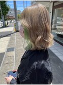 ホワイトベージュ/フェイスフレーミング【森】