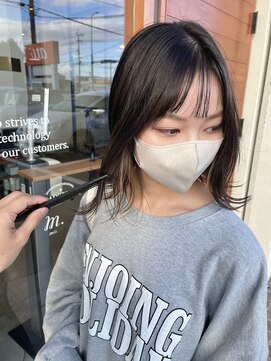 ヘッズ 高木瀬店(HEADS) 切りっぱなしボブ
