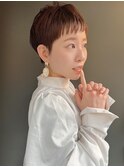 【morio池袋】刈り上げない美しいピクシーショート