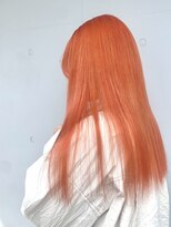 カリーナコークス 原宿 渋谷(Carina COKETH)&nbsp;オレンジ/ダブルカラー/インナーカラー/イヤリングカラー