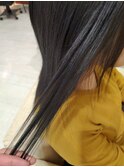 インナーカラー×ネイビー