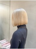 ハイトーンが可愛いボブ！