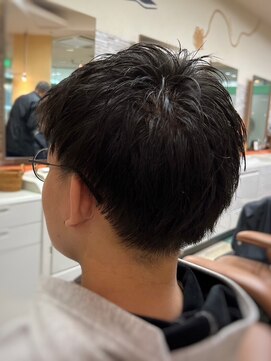 アポロカットステージ 相模大野店 アップバング/ツーブロックマッシュ<理容室>[メンズ/相模大野]