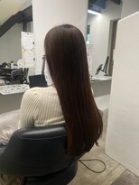 イレス 札幌円山店(IRESU) ドレスヘア/ショコラアッシュ/縮毛矯正・ストレート