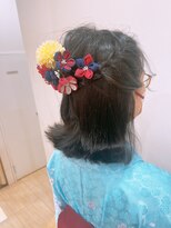 マイスタイル 大井町店(My jStyle by Yamano) ボブ　ヘアセット　結婚式　二次会　成人式　卒業式