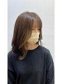 流れが綺麗!ミディアムレイヤー
