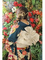 コワファースト 大分(COIFF1RST) 成人式前撮りヘアセット!あみおろし